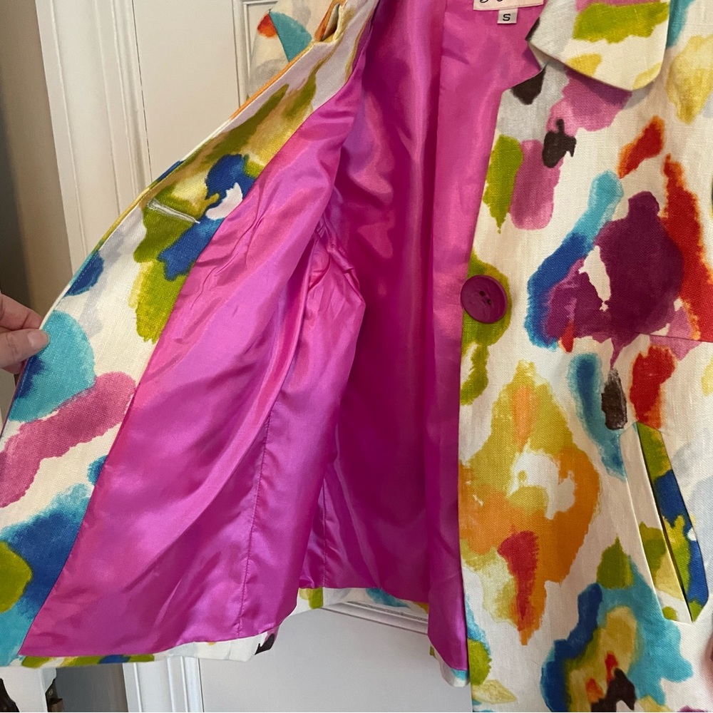 3 Sisters Multicolor Abstract Jacket - image 2